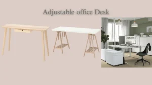 Minimal adjustable office desk and workspace references for creator studio interiors