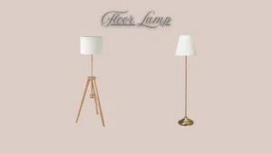 Minimal floor lamp references for podcast and creator studio interiors